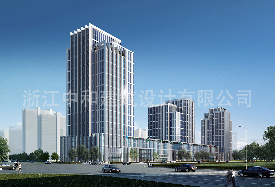 龙游县金融中心-浙江中和建筑设计有限公司