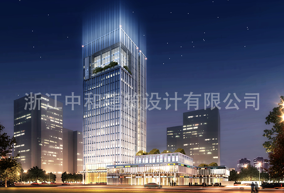 镜湖新区中心区7-1-1号地块-浙江中和建筑设计有限公司